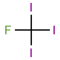 ChemSpider 2D Image | Fluorotriiodomethane | CFI3
