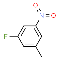 ChemSpider 2D Image | 3-Fluoro-5-nitrotoluene | C7H6FNO2