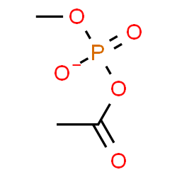 ChemSpider 2D Image | Acetyl methyl phosphate | C3H6O5P