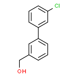 ChemSpider 2D Image | (3'-Chloro-3-biphenylyl)methanol | C13H11ClO