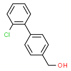 ChemSpider 2D Image | (2'-Chloro-4-biphenylyl)methanol | C13H11ClO