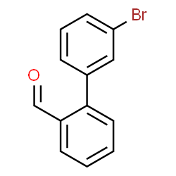 ChemSpider 2D Image | 3'-Bromo-2-biphenylcarbaldehyde | C13H9BrO