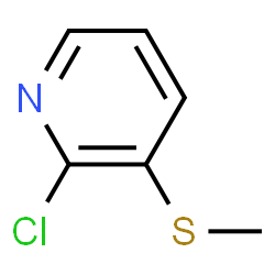 ChemSpider 2D Image | 2-Chloro-3-(methylsulfanyl)pyridine | C6H6ClNS