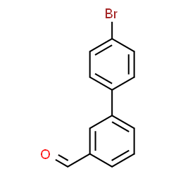 ChemSpider 2D Image | 4'-Bromo-3-biphenylcarbaldehyde | C13H9BrO