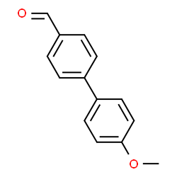 ChemSpider 2D Image | 4-(4-METHOXYPHENYL)BENZALDEHYDE | C14H12O2
