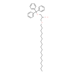 ChemSpider 2D Image | 1-(Octadecyloxy)-3-(trityloxy)-2-propanol | C40H58O3