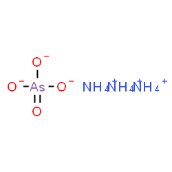 ChemSpider 2D Image | Triammonium arsenate | H12AsN3O4