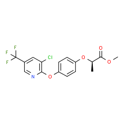 ChemSpider 2D Image | haloxyfop-P-methyl | C16H13ClF3NO4