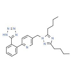 ChemSpider 2D Image | Forasartan | C23H28N8