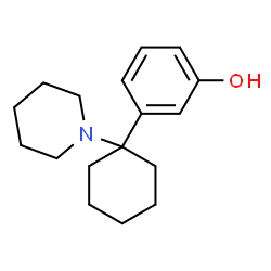 ChemSpider 2D Image | 3-Hydroxyphencyclidine | C17H25NO