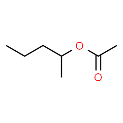 ChemSpider 2D Image | sec-Amyl acetate | C7H14O2