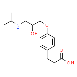 ChemSpider 2D Image | ESMOLOL ACID | C15H23NO4