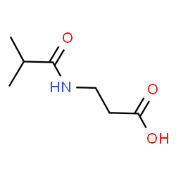 ChemSpider 2D Image | N-Isobutyryl-beta-alanine | C7H13NO3