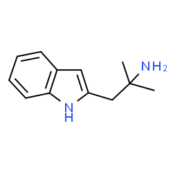 ChemSpider 2D Image | 2-(2-Methyl-2-aminopropyl)indole | C12H16N2