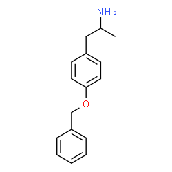 ChemSpider 2D Image | 4-benzyloxyamphetamine | C16H19NO