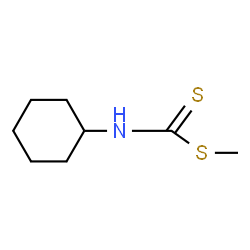 ChemSpider 2D Image | Methyl cyclohexylcarbamodithioate | C8H15NS2