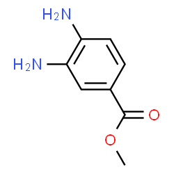 ChemSpider 2D Image | Methyl 3,4-diaminobenzoate | C8H10N2O2