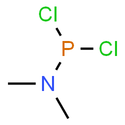 ChemSpider 2D Image | (Dimethylamino)dichlorophosphine | C2H6Cl2NP