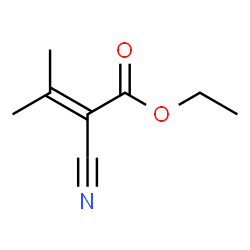 ChemSpider 2D Image | ETHYL 2-CYANO-3-METHYLCROTONATE | C8H11NO2