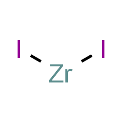 ChemSpider 2D Image | Zirconium(2+) diiodide | I2Zr