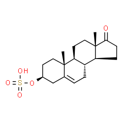 ChemSpider 2D Image | Dehydroepiandrosterone sulfate | C19H28O5S