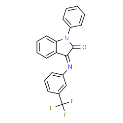 ChemSpider 2D Image | HT-2157 | C21H13F3N2O