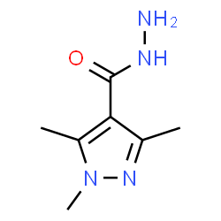 ChemSpider 2D Image | trimethyl-1H-pyrazole-4-carbohydrazide | C7H12N4O
