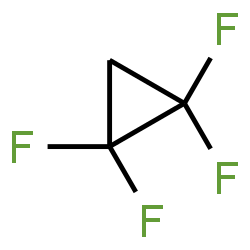 ChemSpider 2D Image | 1,1,2,2-Tetrafluorocyclopropane | C3H2F4