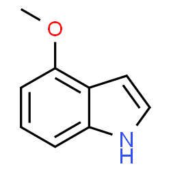 ChemSpider 2D Image | 4-Methoxyindole | C9H9NO