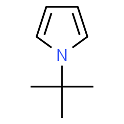 ChemSpider 2D Image | N-t-Butylpyrrole | C8H13N