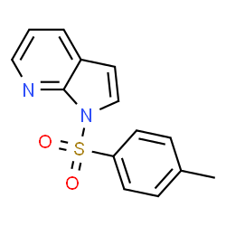 ChemSpider 2D Image | 1-(Toluene-4-sulfonyl)-1H-pyrrolo[2,3-b]pyridine | C14H12N2O2S