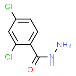 ChemSpider 2D Image | 2,4-DICHLOROBENZHYDRAZIDE | C7H6Cl2N2O