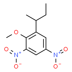 ChemSpider 2D Image | DINOSEB METHYL ETHER | C11H14N2O5
