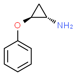ChemSpider 2D Image | (1S,2S)-2-Phenoxycyclopropanamine | C9H11NO