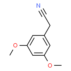ChemSpider 2D Image | (3,5-Dimethoxyphenyl)acetonitrile | C10H11NO2