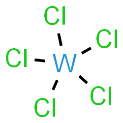 ChemSpider 2D Image | pentachlorotungsten | Cl5W