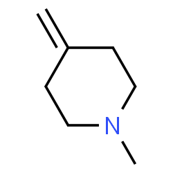 ChemSpider 2D Image | 1-Methyl-4-methylenepiperidine | C7H13N