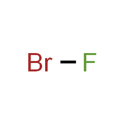 ChemSpider 2D Image | Bromine fluoride (BrF) | BrF
