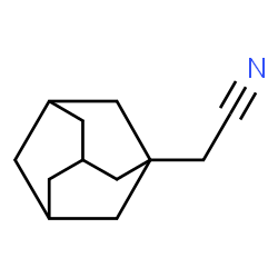 ChemSpider 2D Image | Adamantan-1-ylacetonitrile | C12H17N