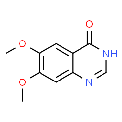 ChemSpider 2D Image | 6,7-dimethoxyquinazolin-4-ol | C10H10N2O3