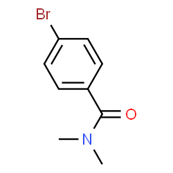 ChemSpider 2D Image | 4-Bromo-N,N-dimethylbenzamide | C9H10BrNO