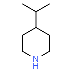 ChemSpider 2D Image | 4-Isopropylpiperidine | C8H17N