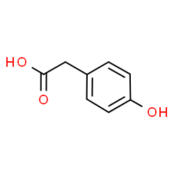 ChemSpider 2D Image | 4-hydroxyphenylacetic acid | C8H8O3