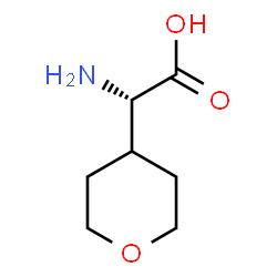 ChemSpider 2D Image | L-4'-Tetrahydropyranylglycine | C7H13NO3