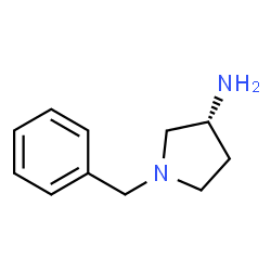 ChemSpider 2D Image | (3R)-1-Benzylpyrrolidin-3-amin | C11H16N2