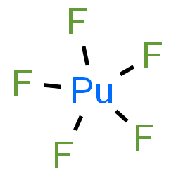 ChemSpider 2D Image | Plutonium(5+) pentafluoride | F5Pu