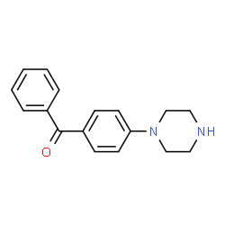 ChemSpider 2D Image | 1-(4-BENZOYLPHENYL)PIPERAZINE | C17H18N2O