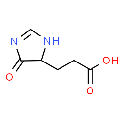 ChemSpider 2D Image | Imidazol-4-one-5-propionic acid | C6H8N2O3