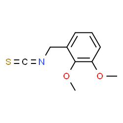 ChemSpider 2D Image | 1-(Isothiocyanatomethyl)-2,3-dimethoxybenzene | C10H11NO2S