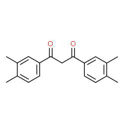ChemSpider 2D Image | 1,3-Bis(3,4-dimethylphenyl)-1,3-propanedione | C19H20O2